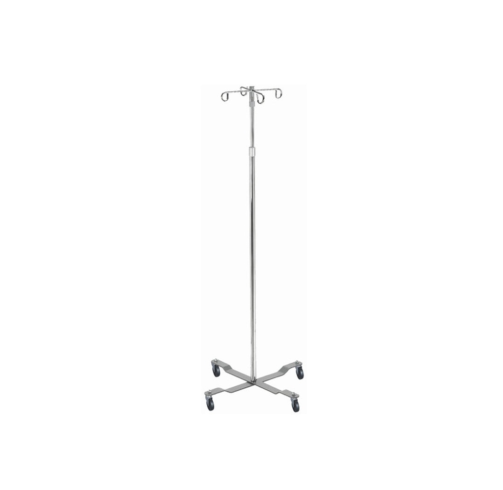 Drive Medical 4 Hook Economy IV Pole