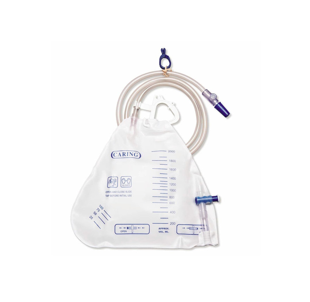 Medline Urinary Drainage Bags, 2000mL