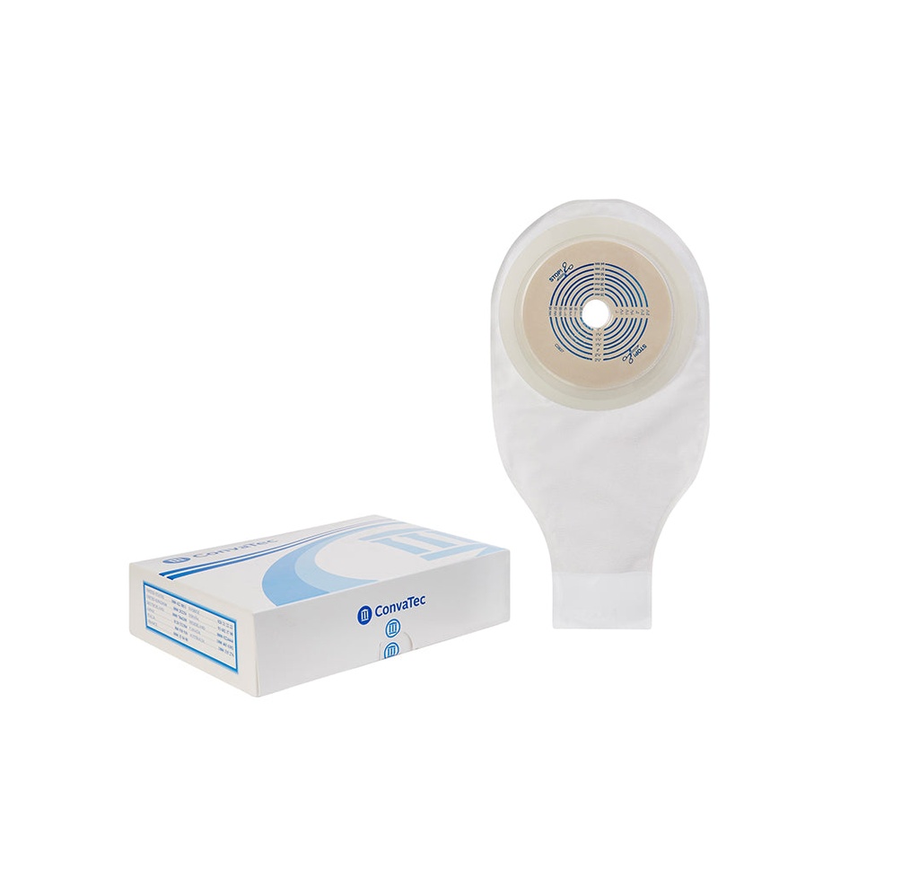 Convatec ActiveLife One-Piece System 12 Inch Length 3/4 to 2-1/2” Stoma, Drainable, Trim to Fit