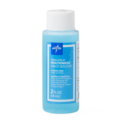 Medline Sparkle Fresh Alcohol-Free Mouthwash