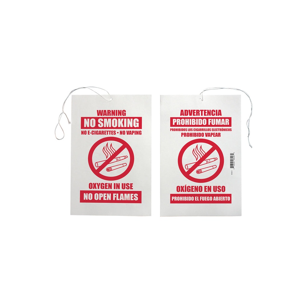 Sunset Healthcare Oxygen No Smoking Sign