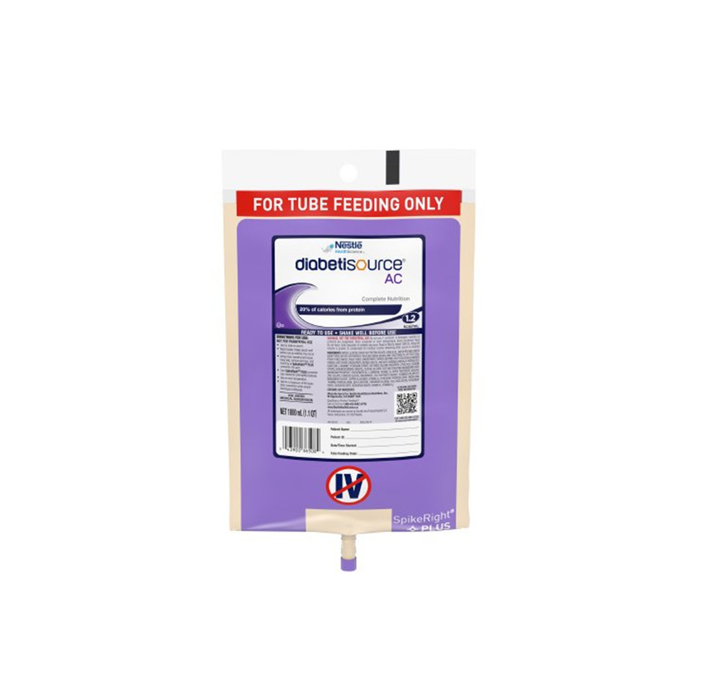 Diabetisource AC 1.2 Tube Feeding Formula 1500mL/50oz RTH