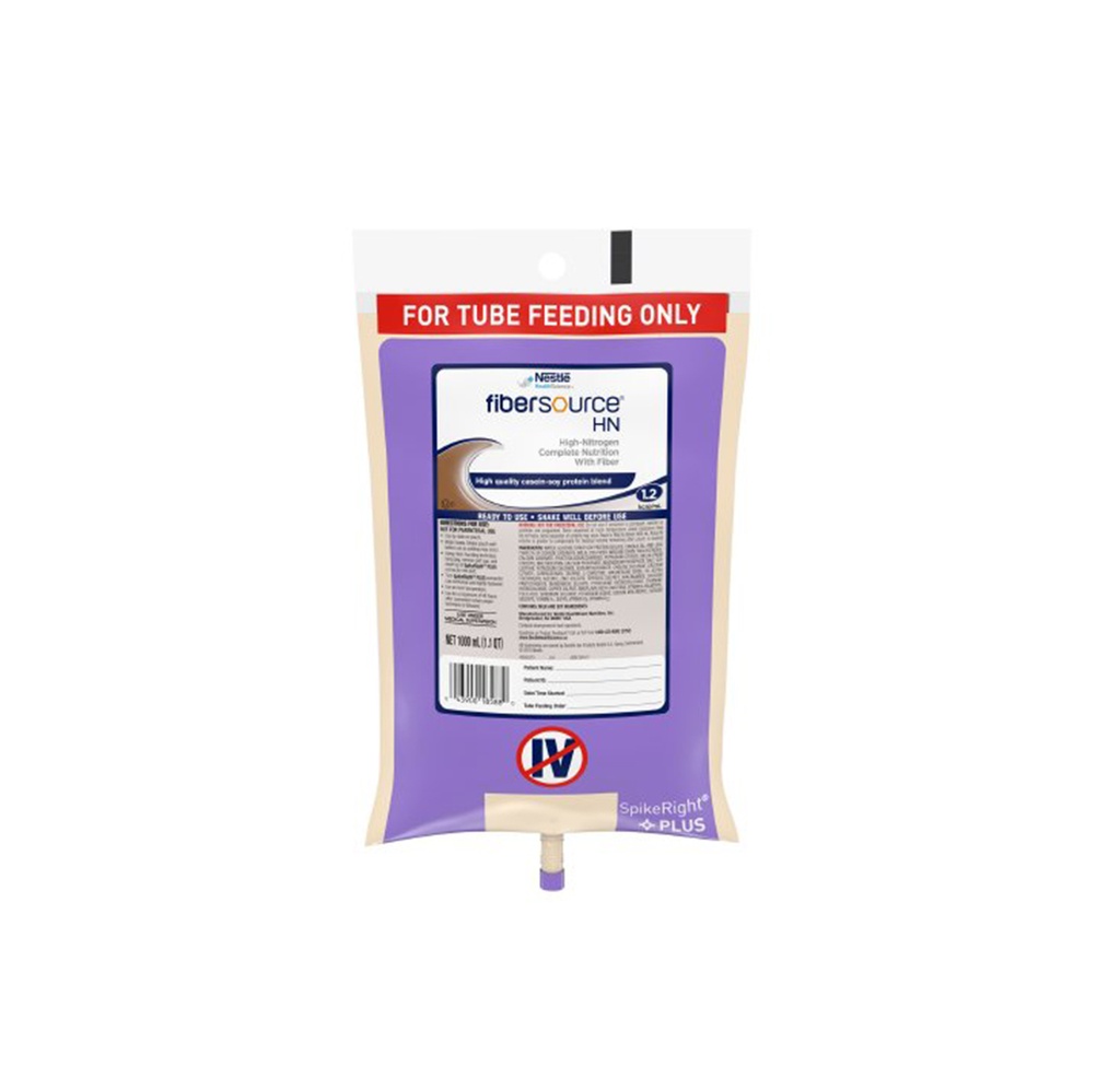 Fibersource 1.2 HN Tube Feeding Formula 1500mL/50oz  RTH