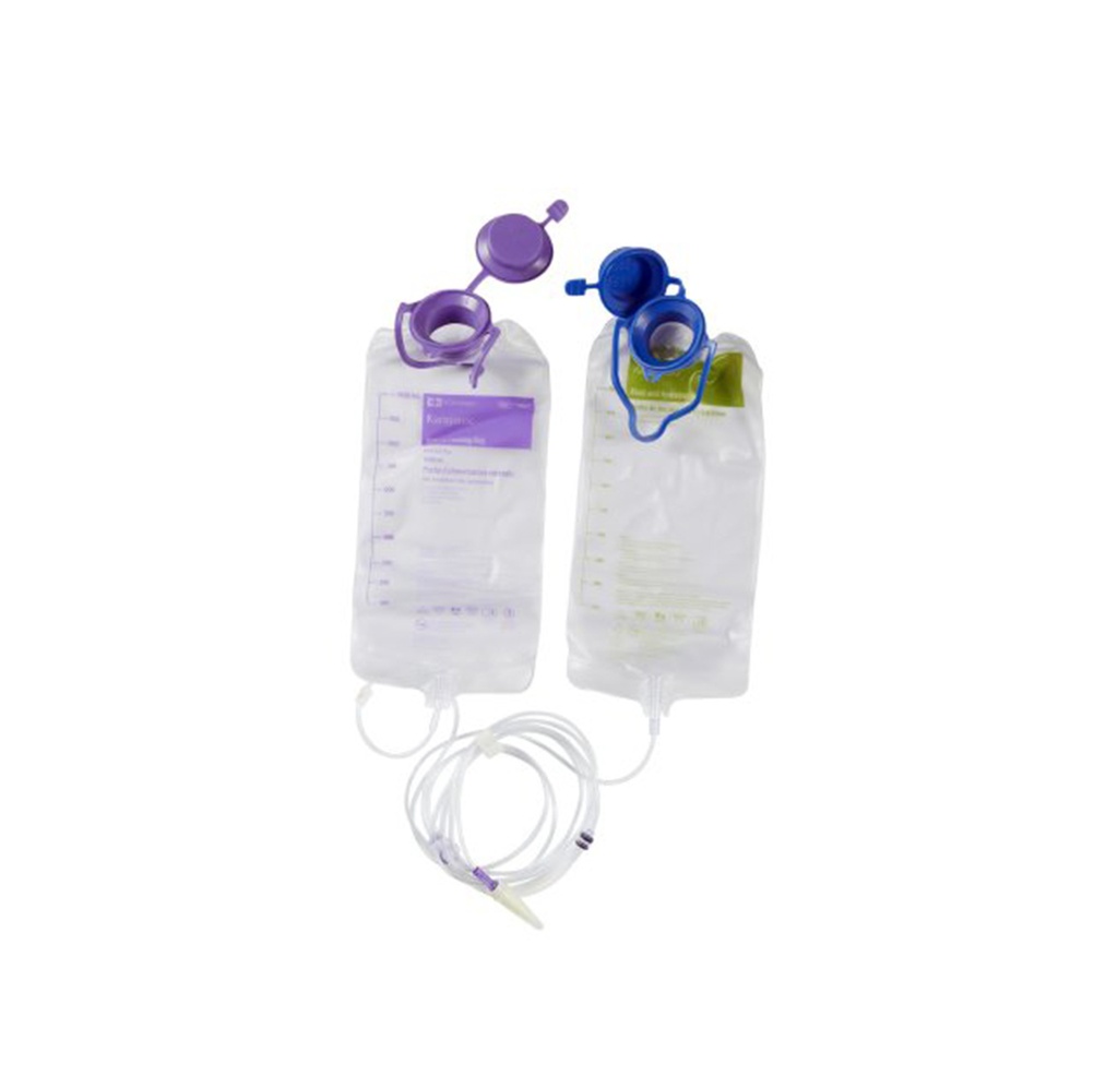Kangaroo ePump Feed Set with Flush Set 1000mL