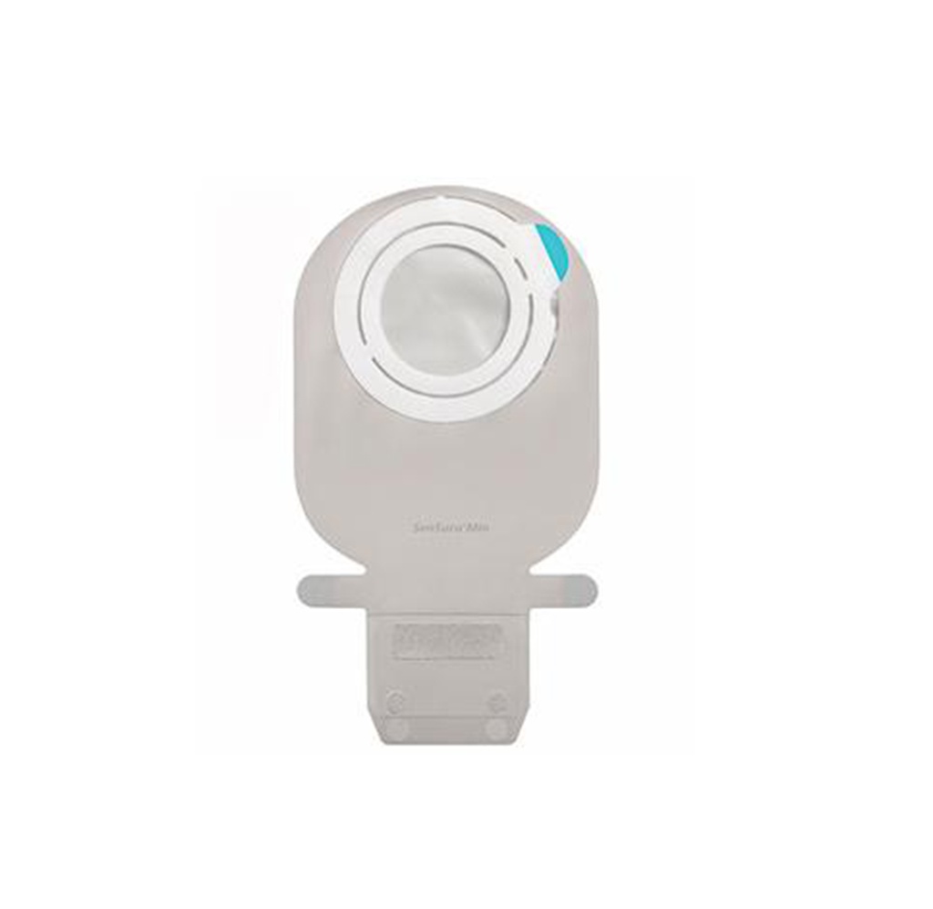 Coloplast SenSura Mio Flex Two-Piece Maxi Drainable Pouch without Filter, 70mm Coupling, Transparent