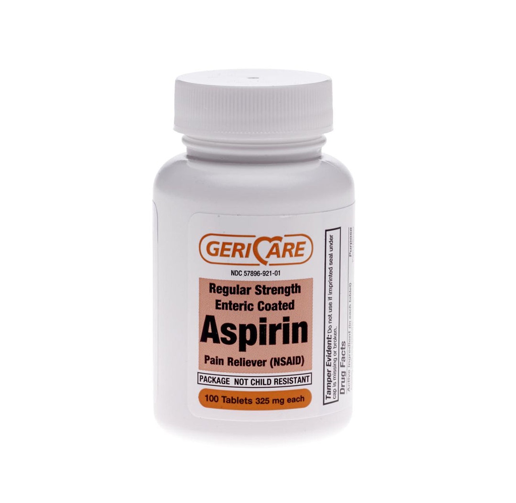 Aspirin Enteric Coated Tablets, 325 mg