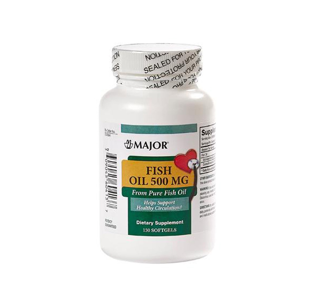 Fish Oil Softgel, 500 mg