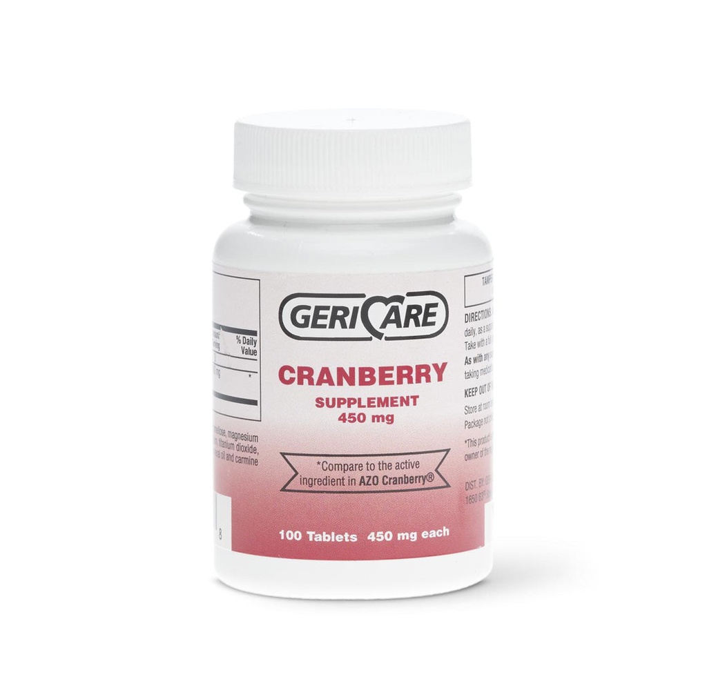 ​Geri Care Cranberry Tablets, 450 mg