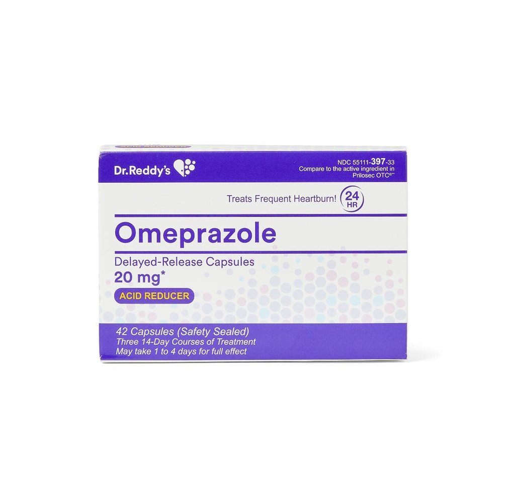 Omeprazole Magnesium Delayed Release Capsules, 20.6 mg