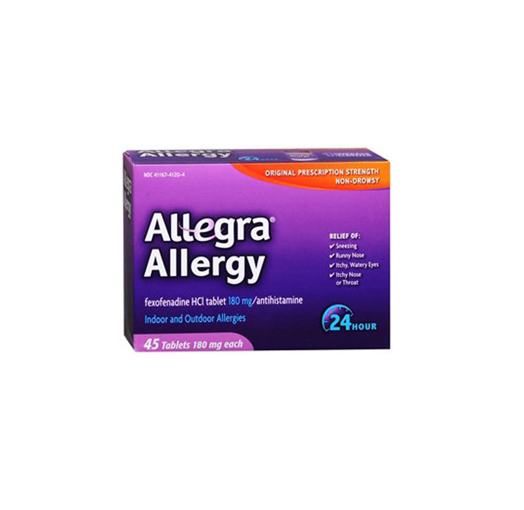 Allegra Allergy Relief Tablets, 180 mg