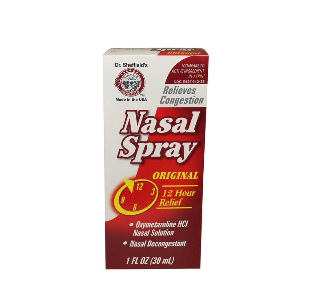 Dr. Sheffield's  Oxymetazoline HCl 0.05% Nasal Spray, 30 mL