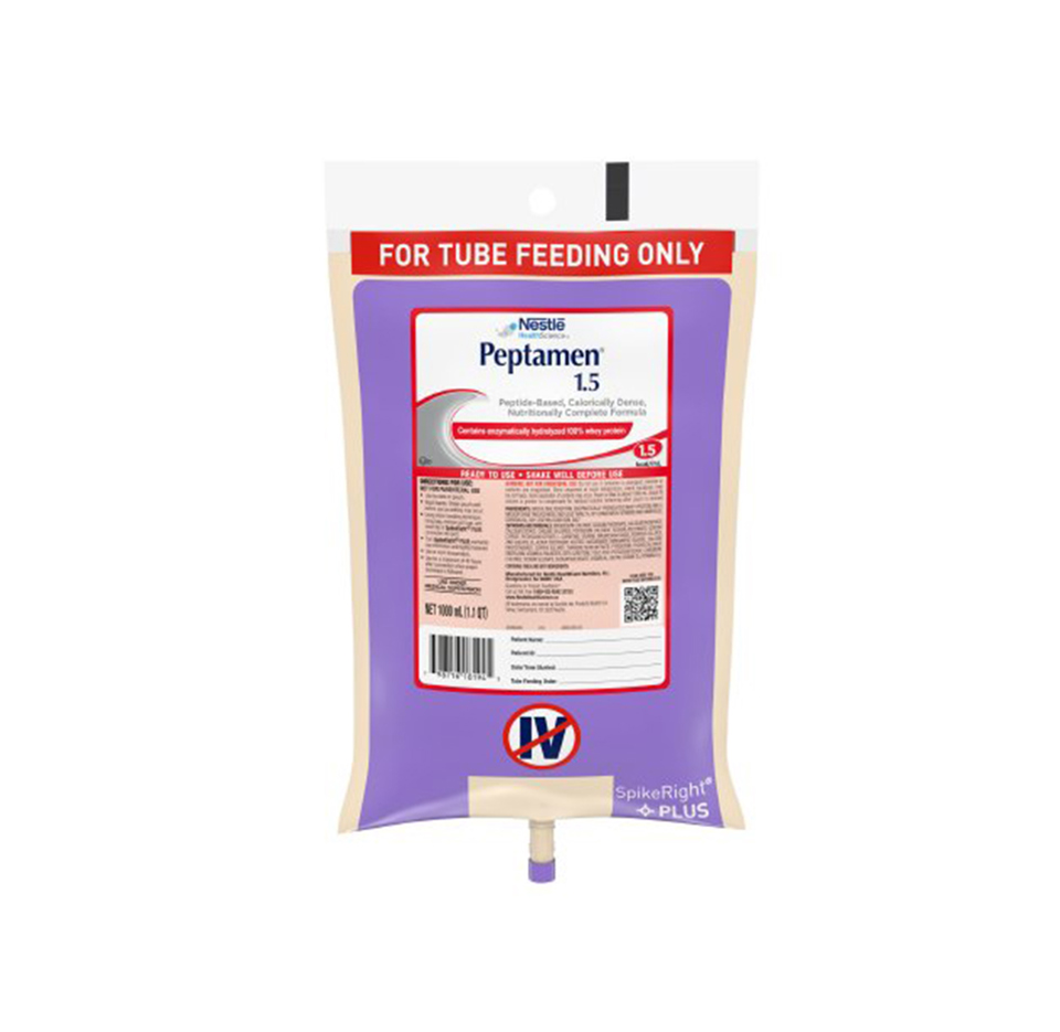 Peptamen 1.5 Tube Feeding Formula 1000mL/33.8oz RTH