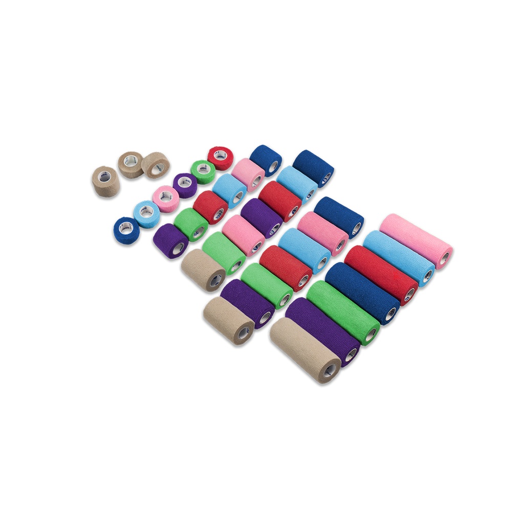 Dynarex Sensi Wrap Cohesive Bandage Roll 4”x5YD