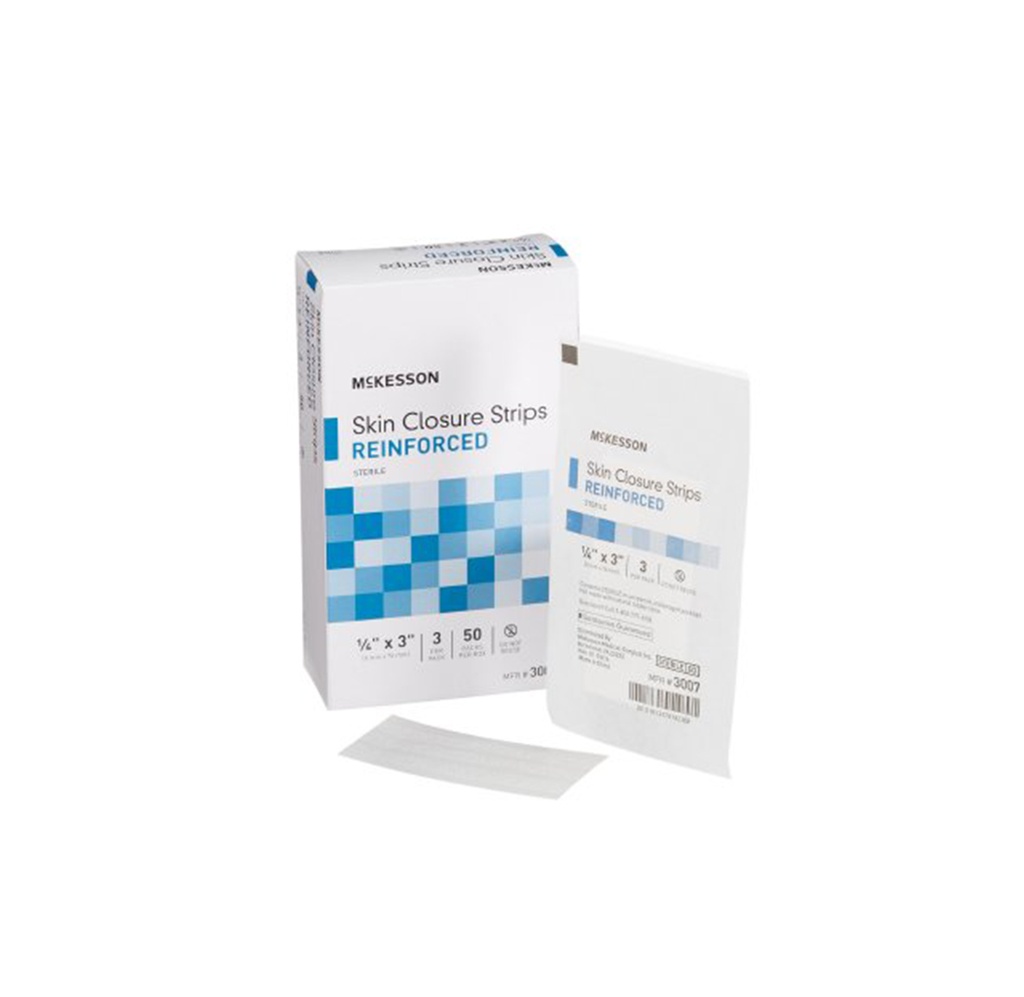 McKesson Skin Closure Strip, 1/4" x 3"