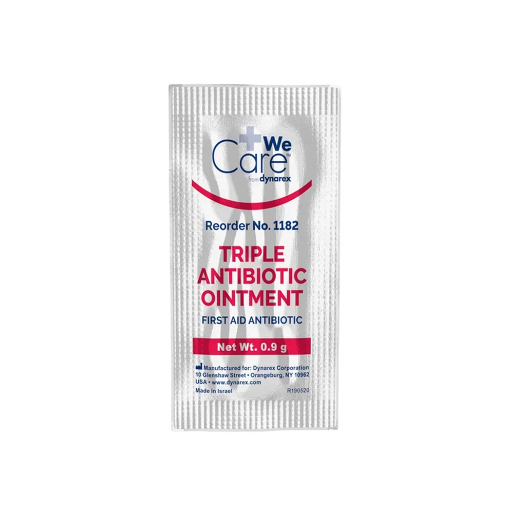 Dynarex Triple Antibiotic Ointment, 0.9g Packet