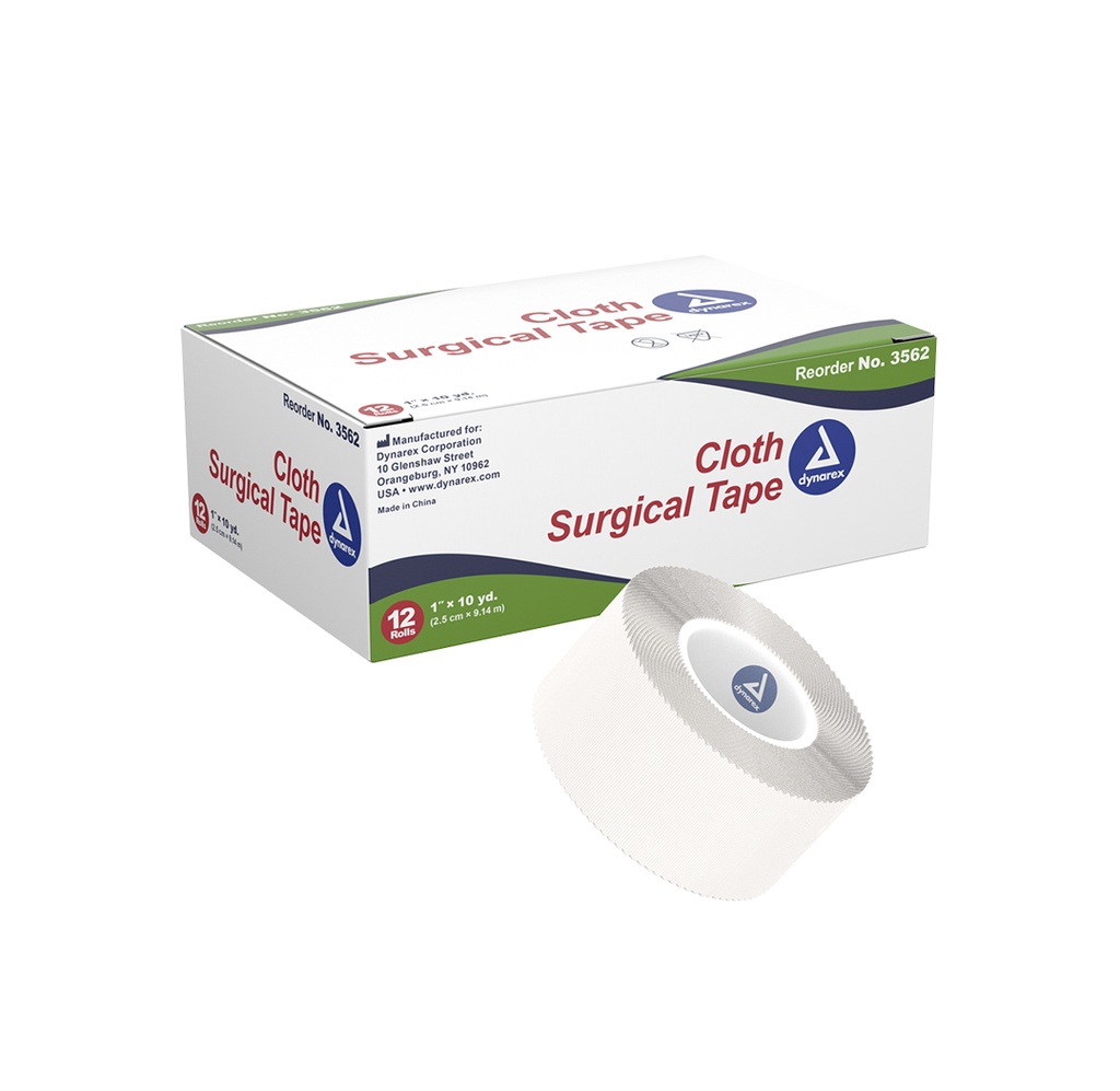 Dynarex Cloth Surgical Tape, 1"