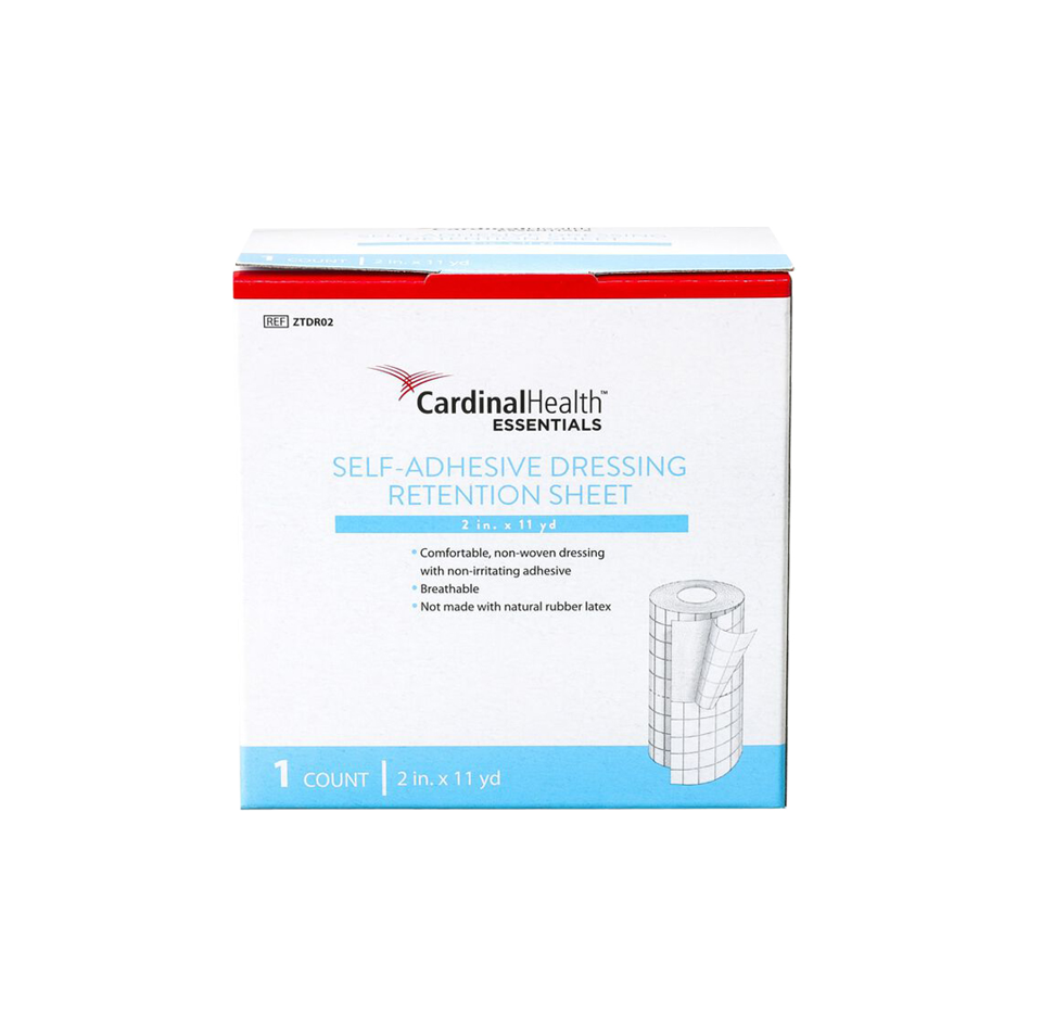 Cardinal Health Self-Adhesive Retention Tape, 4"