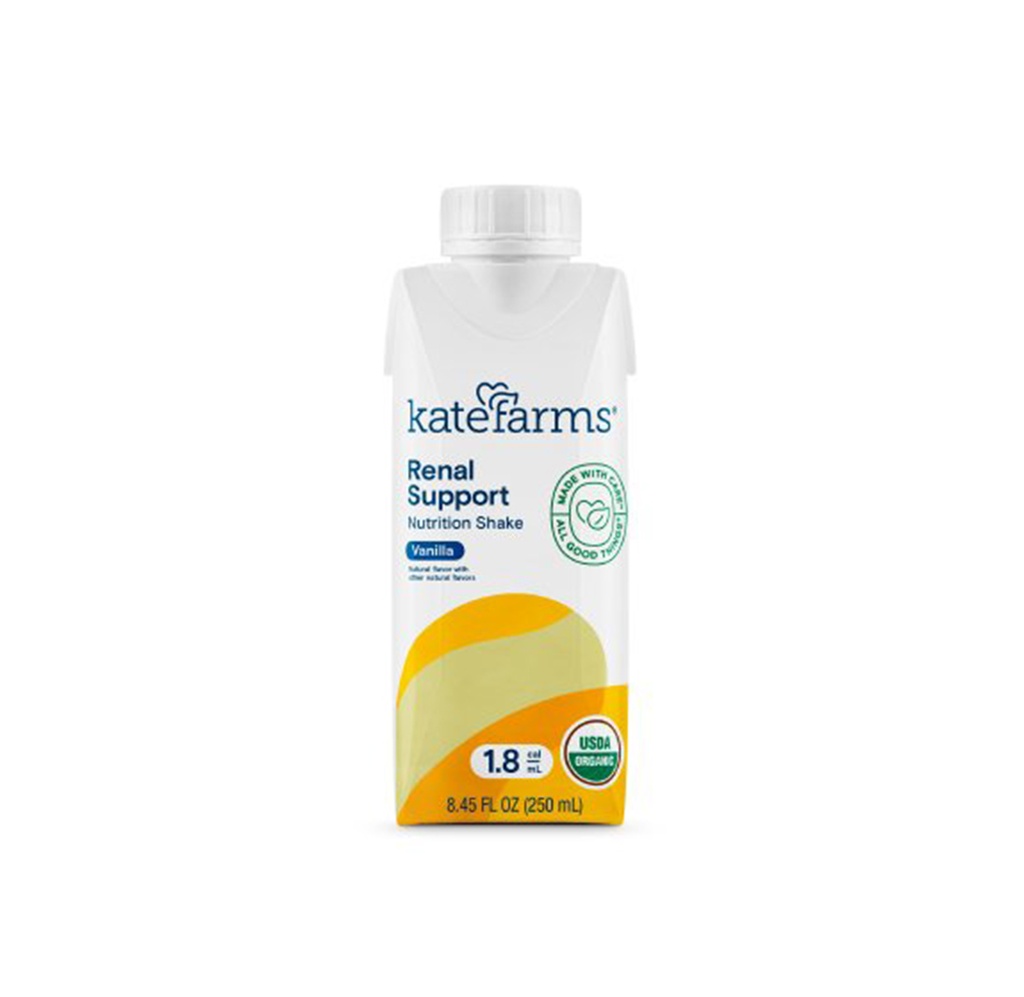 Kate Farms Renal Support 1.8 Nutritional Supplement, Vanilla