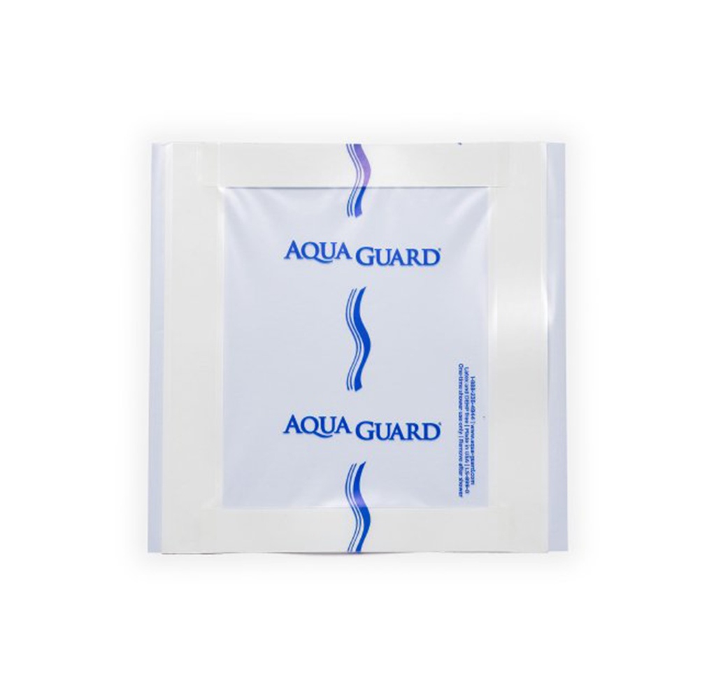 AquaGuard Wound Protector Shower Sheet Cover, 7"x7" 