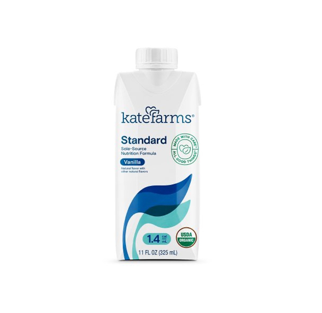 Kate Farms Standard 1.4 Nutritional Supplement, Vanilla 