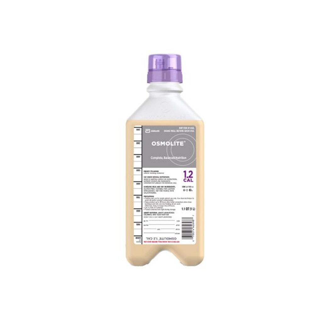 Osmolite 1.2 Tube Feeding Formula 1500mL/50oz RTH 