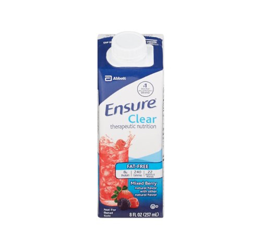 Ensure Clear Nutritional Supplement, Mixed Berry