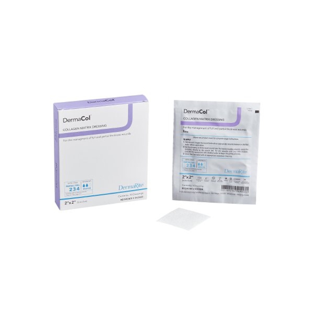 Dermarite Dermacol Collagen Wound Dressing, 2"x2"