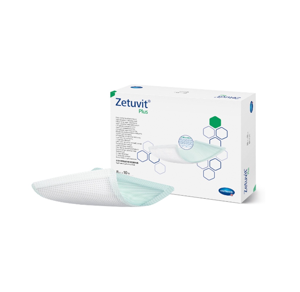Hartmann Zetuvit Plus Super Absorbent Dressing, 8"x10" 
