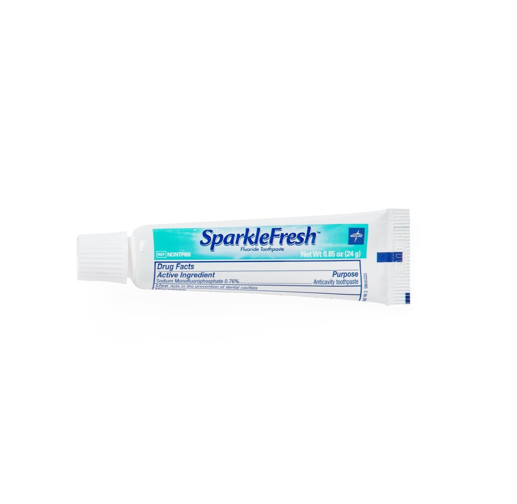 Medline Sparkle Fresh Toothpaste, .85oz 