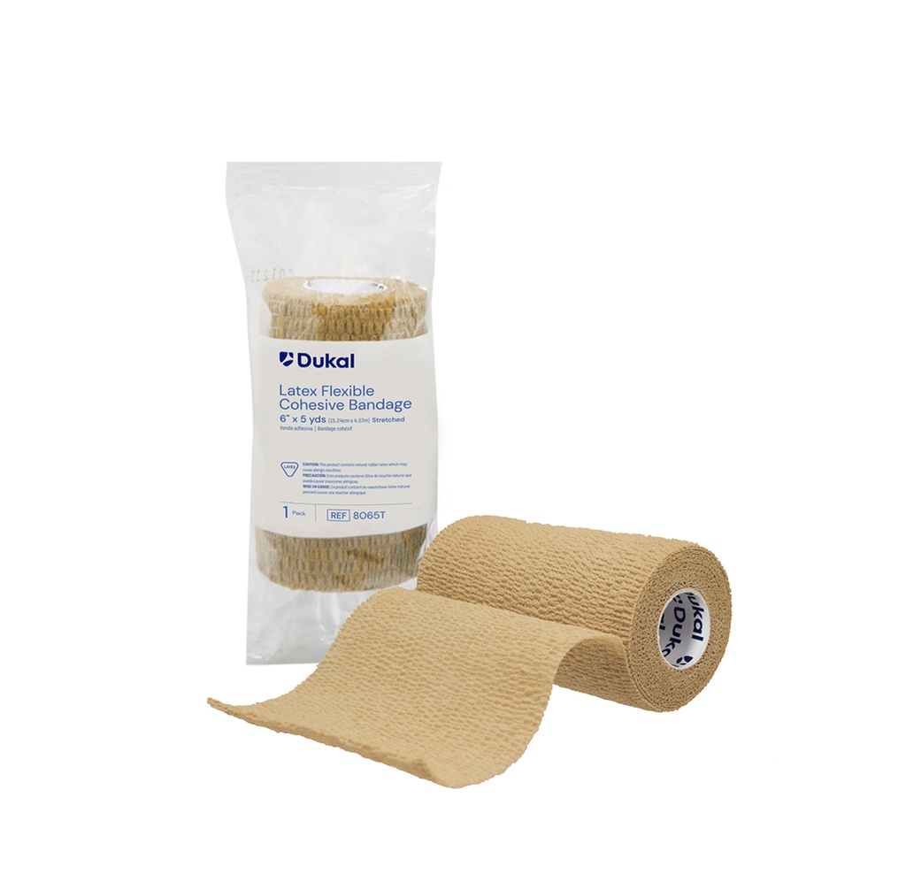Dukal Coban Self Adherent Bandage, 6"x5yd