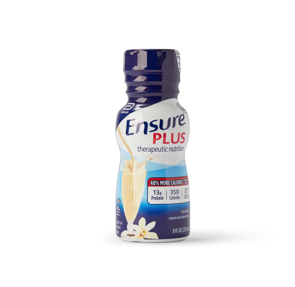 Ensure Plus Therapeutic Nutritional Supplement, Vanilla