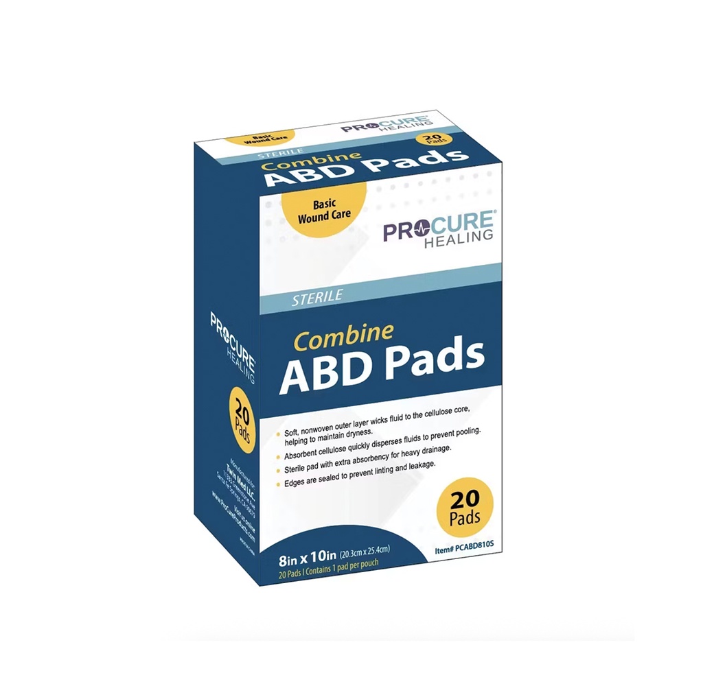 ProCure Sterile Abdominal Pad 8"x10"