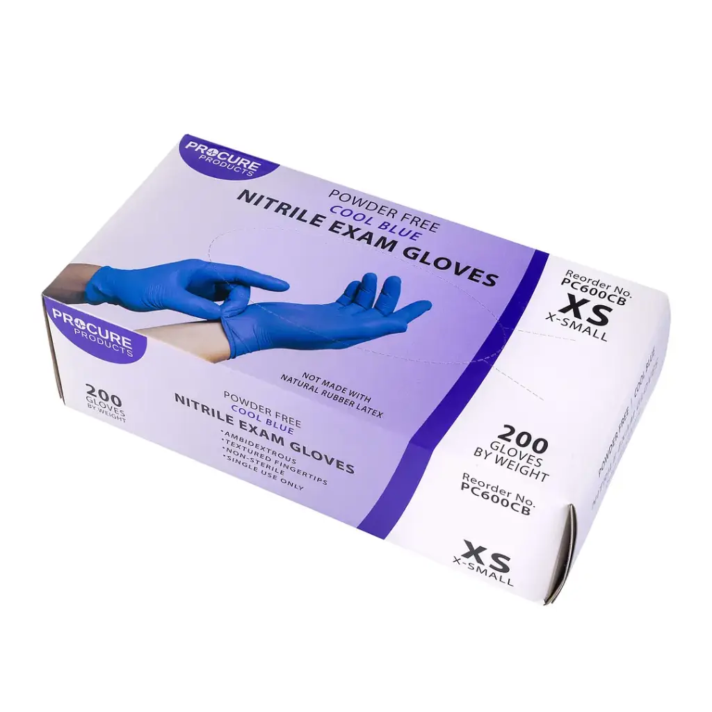 ProCure Nitrile Exam Gloves, S