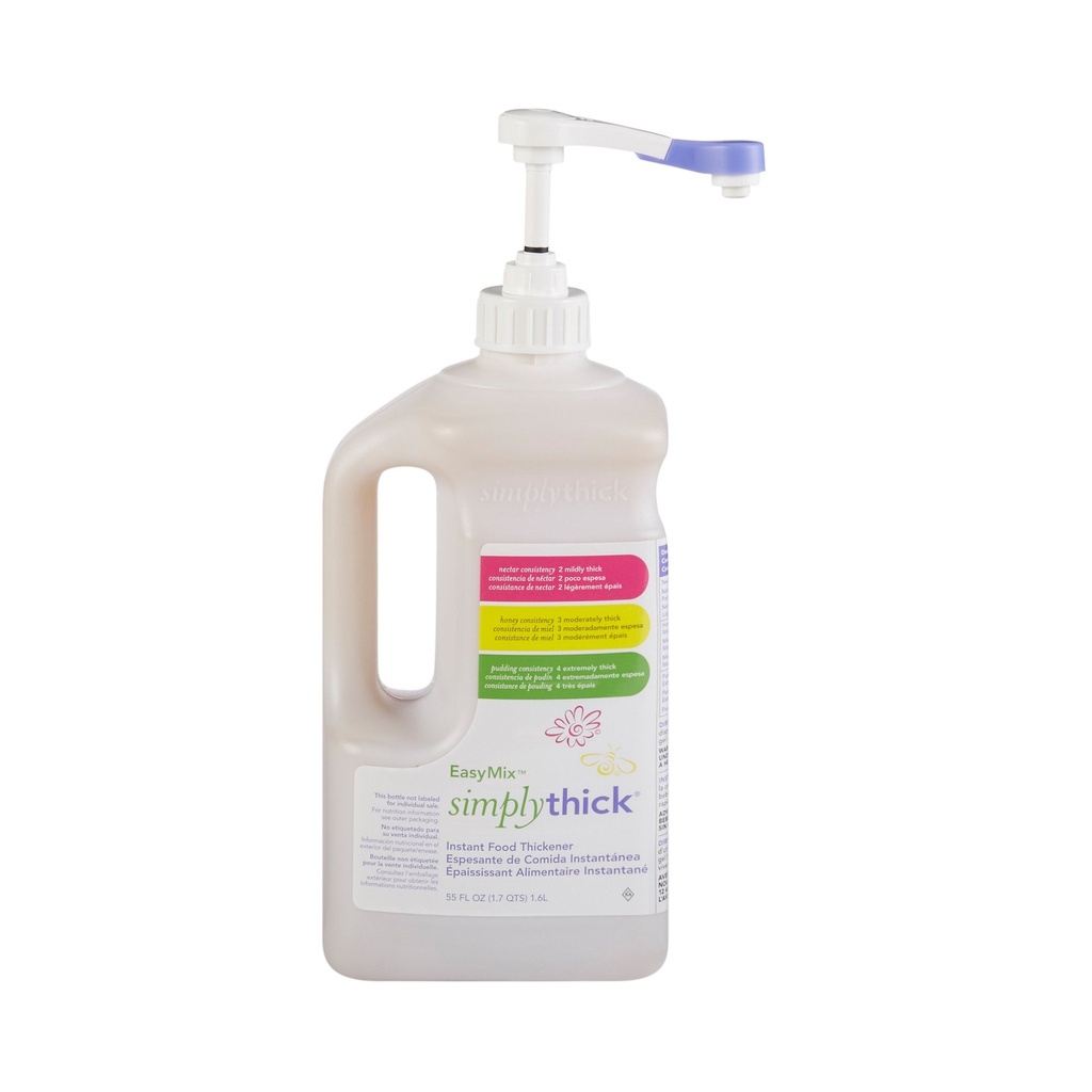 SimplyThick Instant Food Thickener, 1.6 Liter Pump Bottle