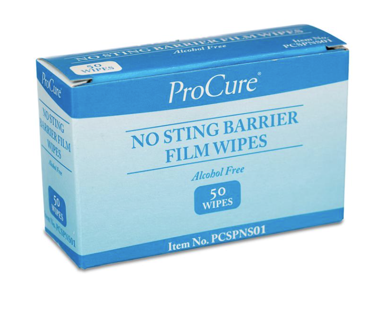 ProCure No-Sting Barrier Film Wipes