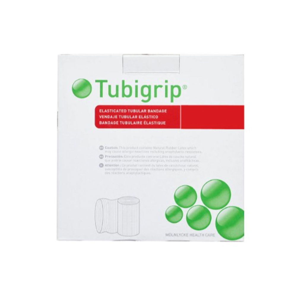 Molnlycke Tubigrip Elastic Tubular Bandage, Size F, 4"x11yd