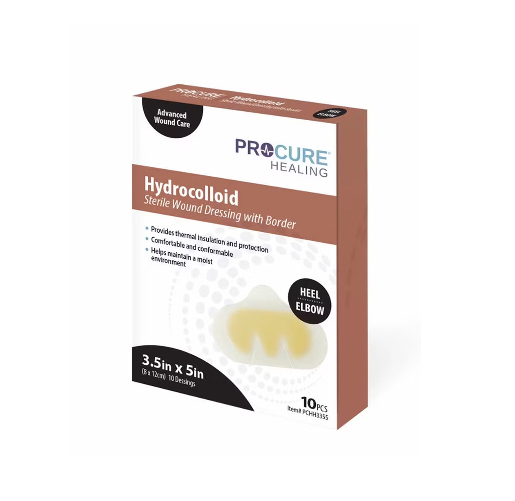 ProCure Hydrocolloid Bordered Dressing, 2”x2"