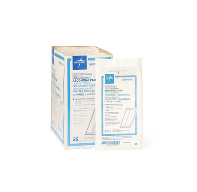 Medline Sterile Abdominal Pad 8"x10"