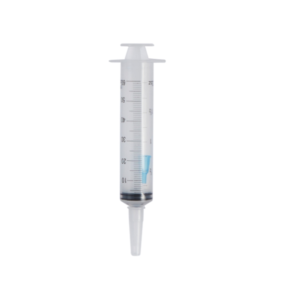 Amsino AMSure Enteral Oral Syringe With Safety Catheter Tip, 60mL