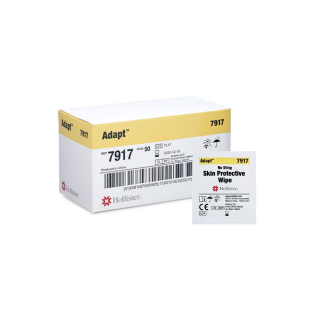 Hollister Adapt No-Sting Barrier Film Wipes