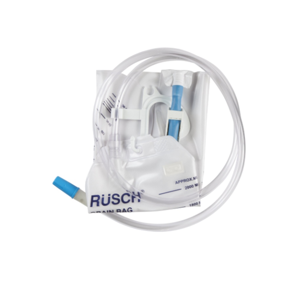 Teleflex Rusch Urinary Drainage Bag, 2000mL