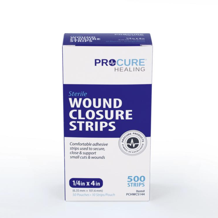ProCure Healing Skin Closure Strip, 0.25"x4"