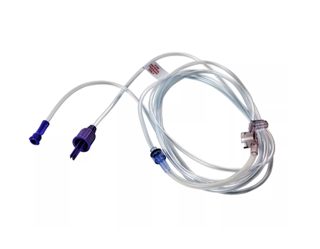 Kangaroo ePump Enteral Feeding Pump Safety Screw Spike Set, Without ENFit