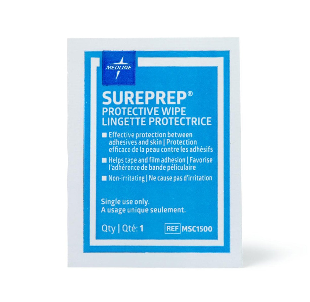 Medline Sureprep Skin Protectant Wipe
