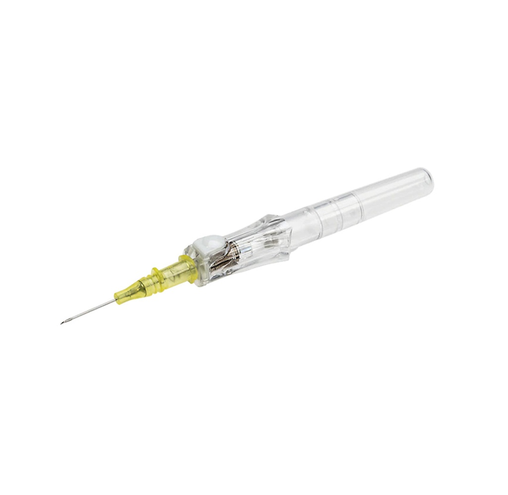 BD Autoguard Insyte IV Catheter, Yellow, 24G x 0.75"