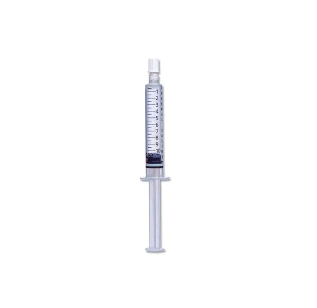 Stericare Solutions 10mL Prefilled Saline Flush Syringe