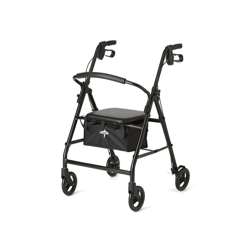 [MDS86830EBLS] Medline Basic Steel Rollator with 6" Wheels