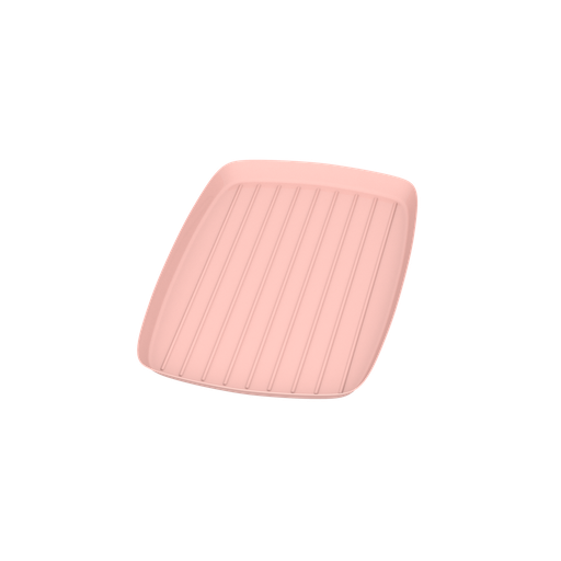 [4221] Dynarex Bedside Trays, Muave, 6"x10"