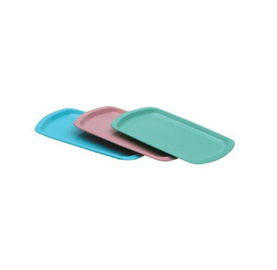 [00130] Medegen Bedside Tray, Blue, 5"x9"