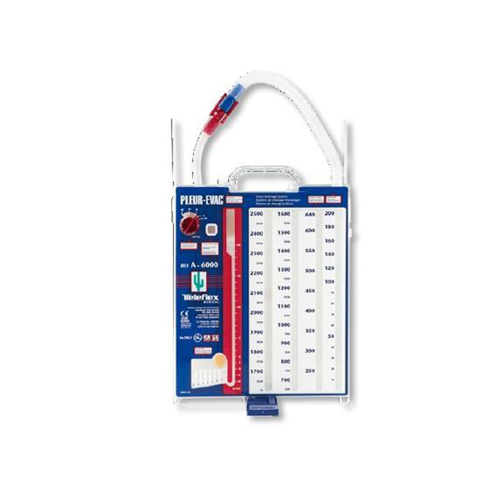 Pleur-Evac A-6000 Series Chest Drain with Dry Suction